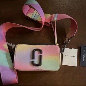 Marc Jacobs Pink and Cream Crossbody Bag